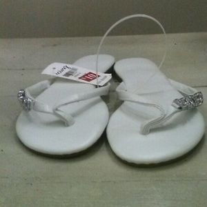 Bride rhinestone "Bride flip flops" brand new